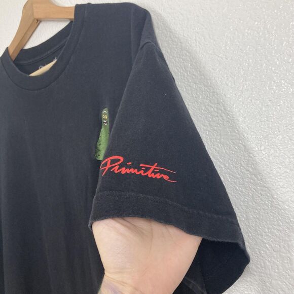 Primitive Rick and Morty Shirt Mens XL Black Pickle Rick Tee Adult Swim 2018 - Picture 5 of 11